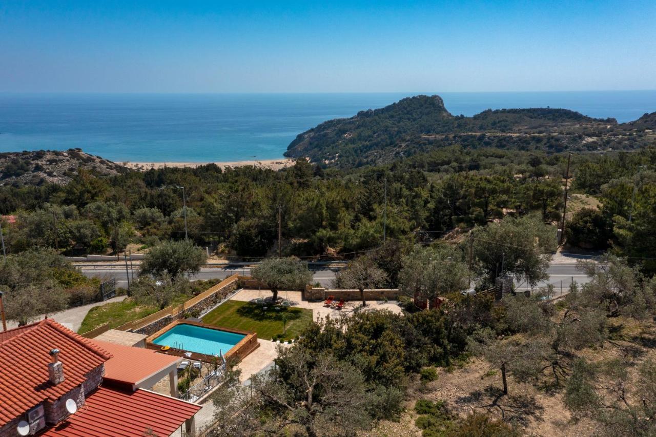 Sea Rock Villa Rodos アルハンゲロス エクステリア 写真